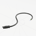 black-3-pole-cables-male-free-end